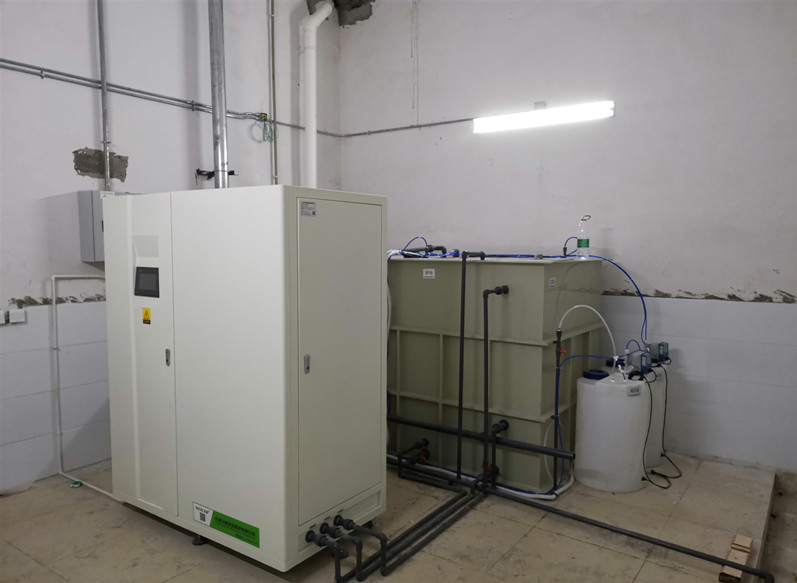 Project installation site map